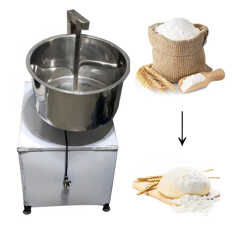 Commercial L-Type Atta (Flour) Mixing Machine With 1.5 HP Motor and 20 Kg Bowl Capacity